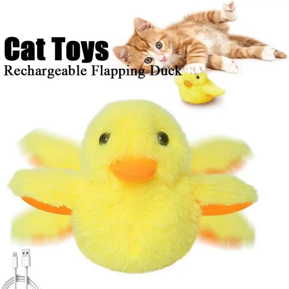 Automatic Cat Toy: Flapping Duck