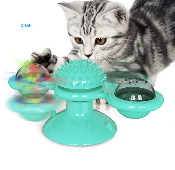 Rotating Windmill Multi-Function Cat Toys