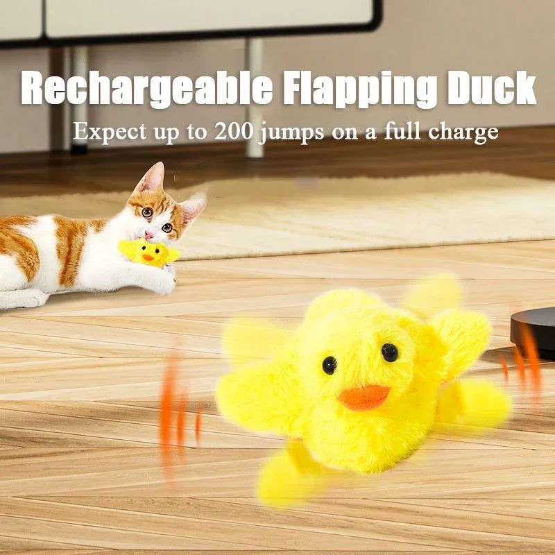 Automatic Cat Toy: Flapping Duck