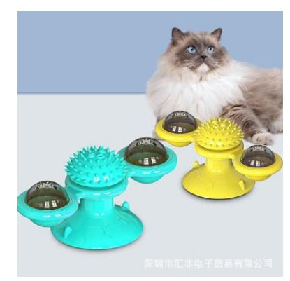 Rotating Windmill Multi-Function Cat Toys