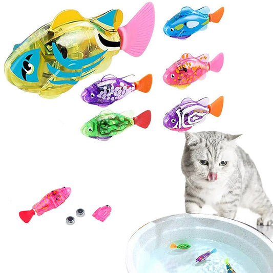 Automatic Cat Toy: Swimming Fish