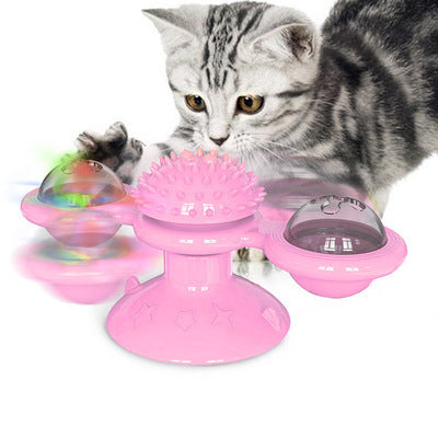 Rotating Windmill Multi-Function Cat Toys
