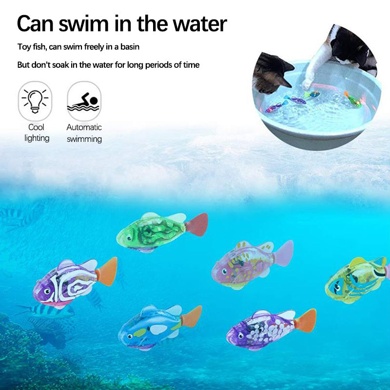 Automatic Cat Toy: Swimming Fish