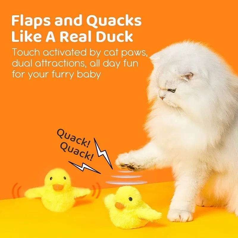 Automatic Cat Toy: Flapping Duck