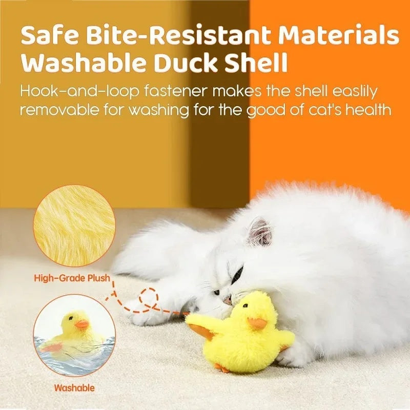 Automatic Cat Toy: Flapping Duck